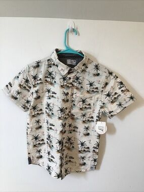 Free Planet Boys Button Up Shirt